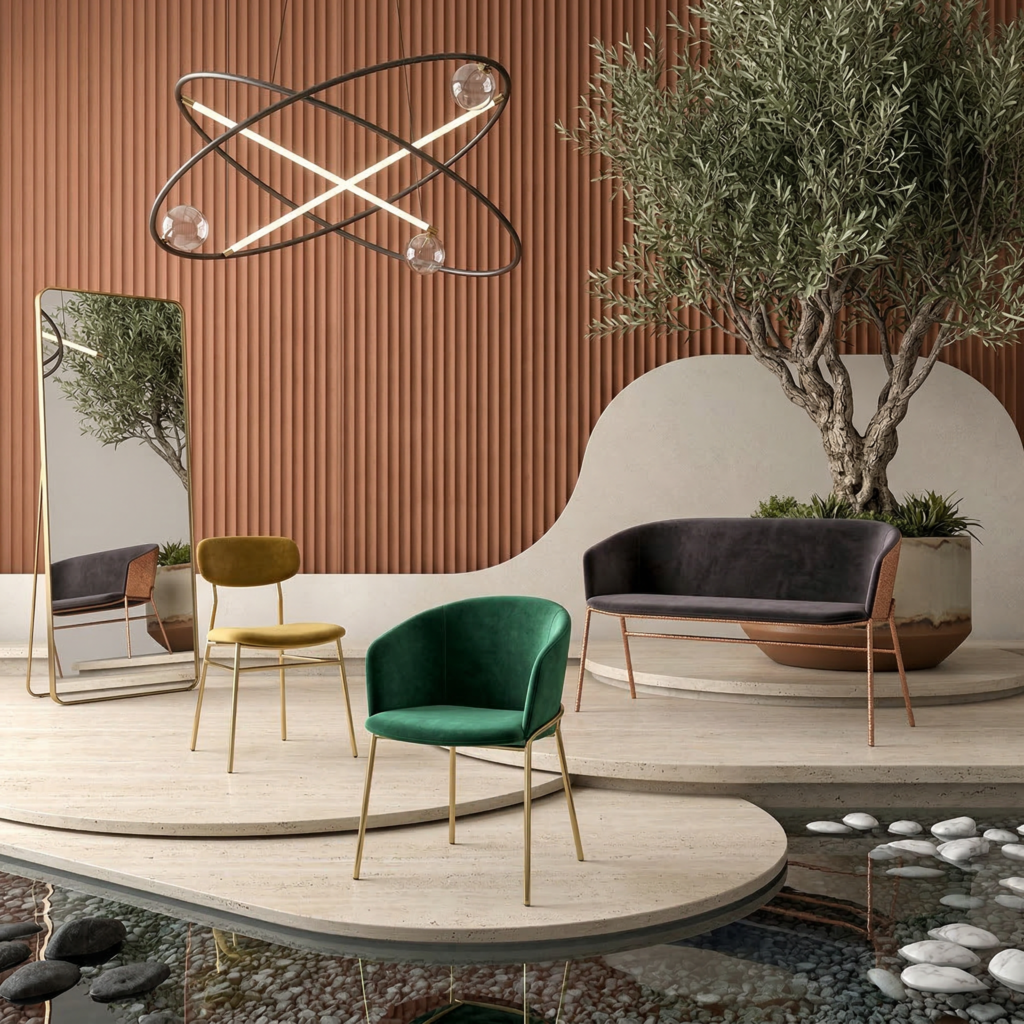 Chaises et fauteuils design pour restaurant ou hôtel