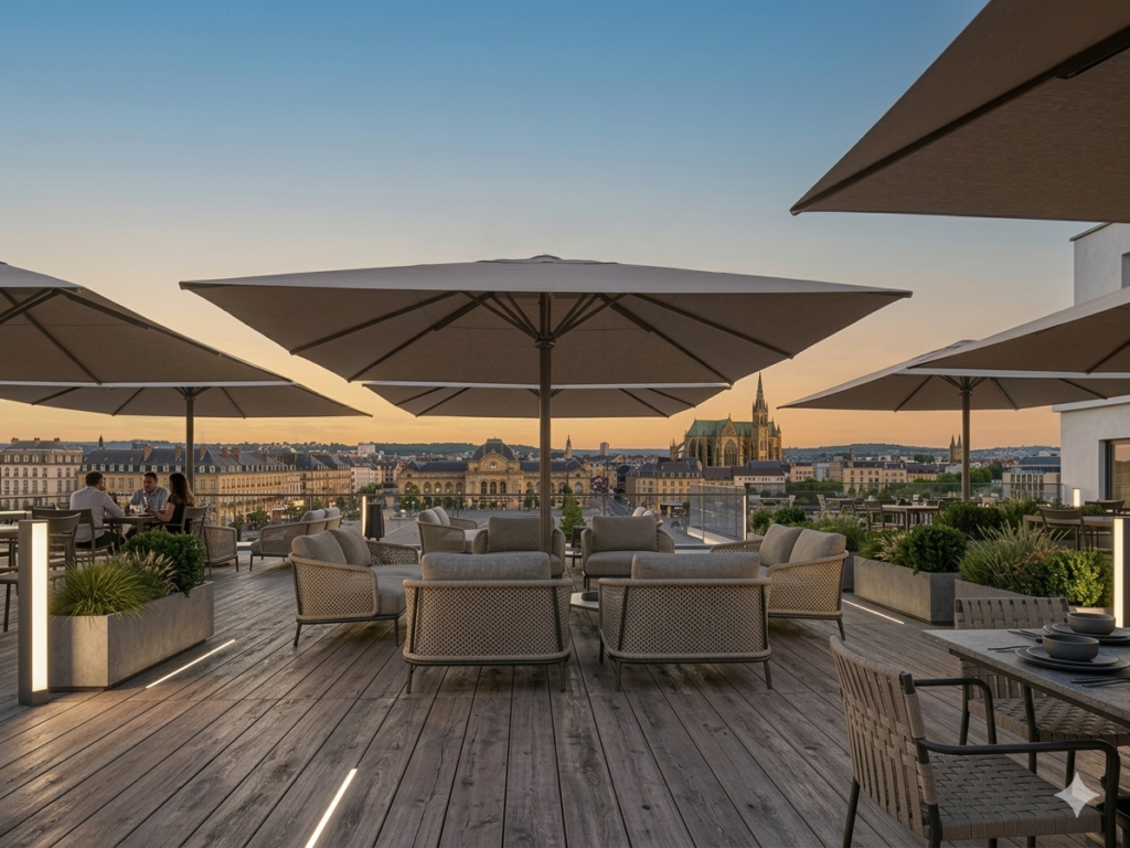 Parasols de terrasse CHR